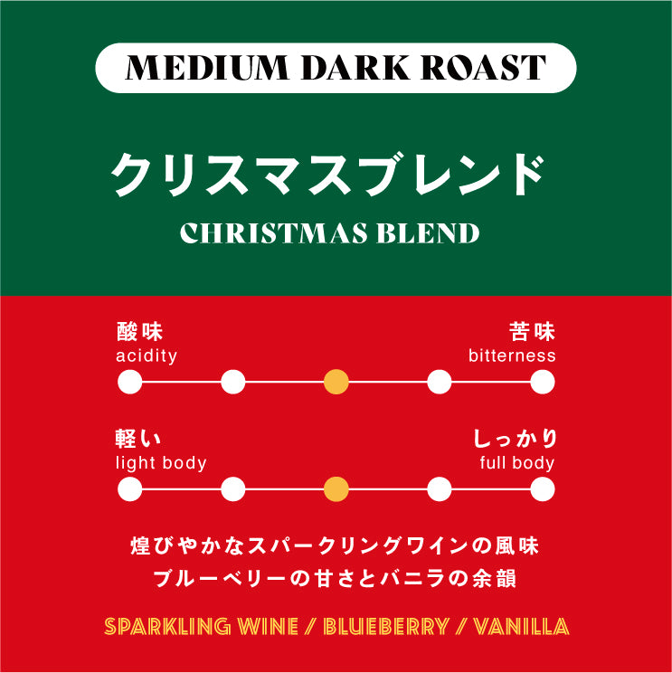 <12/15より順次発送>クリスマスギフト【コーヒー豆とブラウニーの巾着セット】