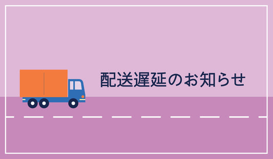 大雪の影響によるお届け遅延の可能性について（2025年1月10日 13:00時点）