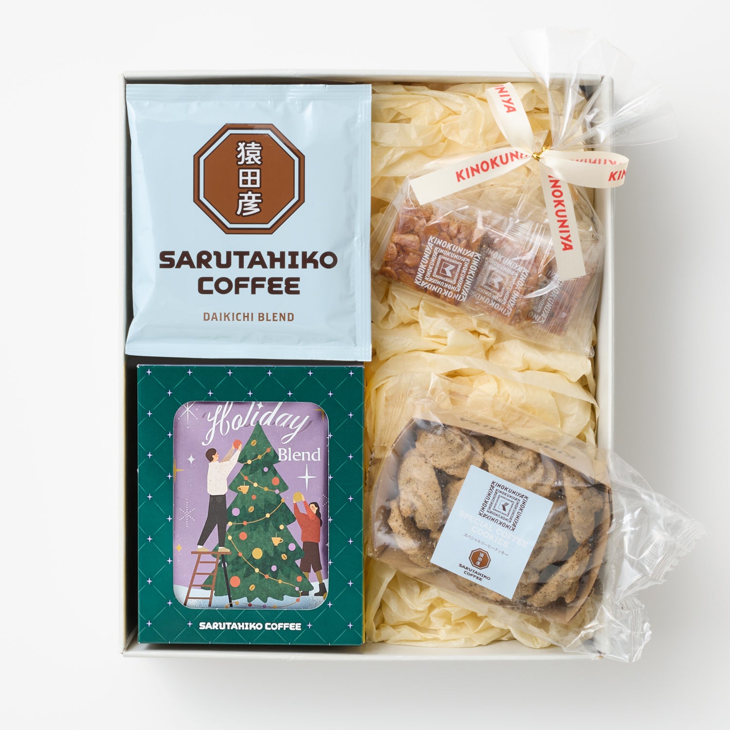 季節のドリップ2種と焼き菓子のセット【Holidayブレンド】