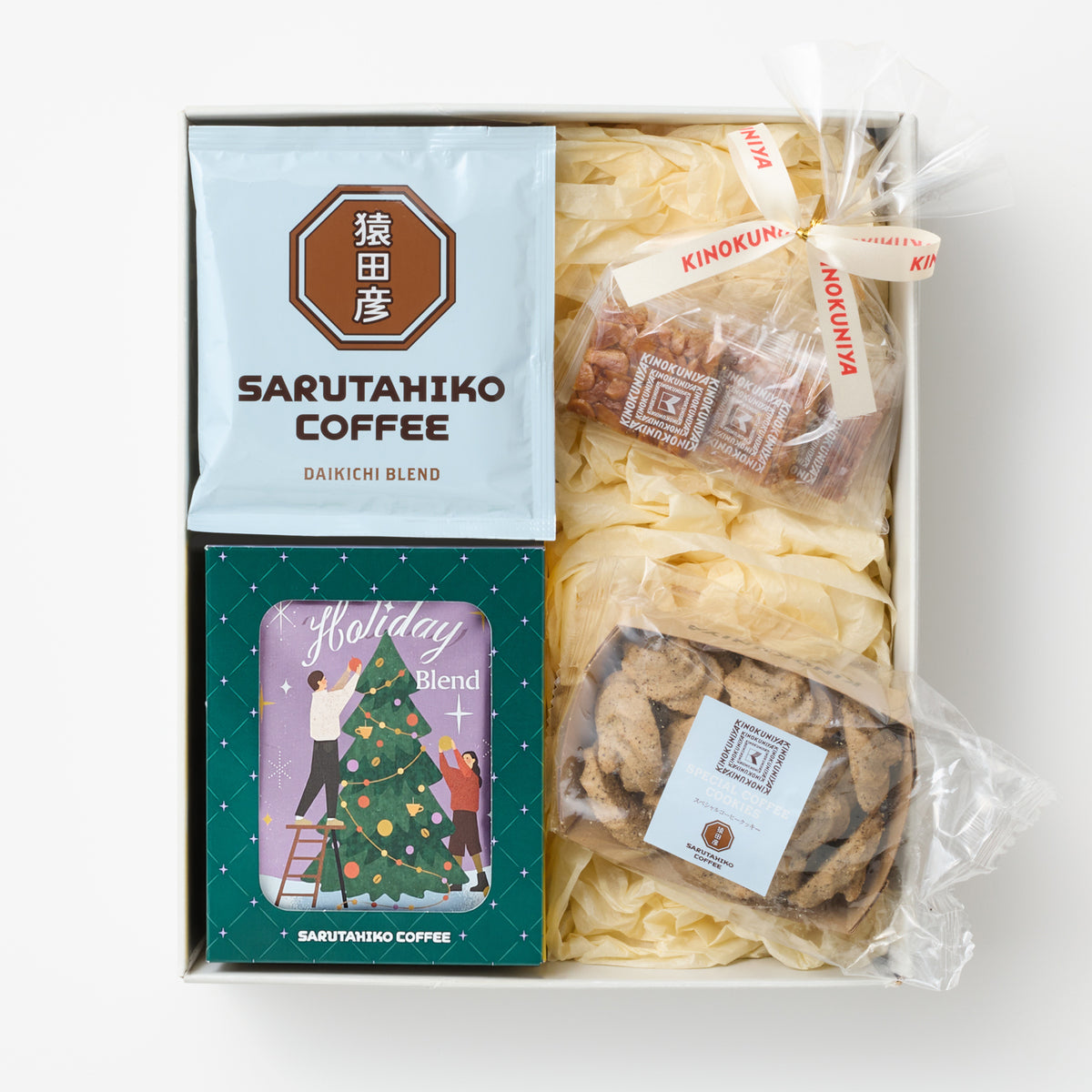 季節のドリップ2種と焼き菓子のセット【Holidayブレンド】