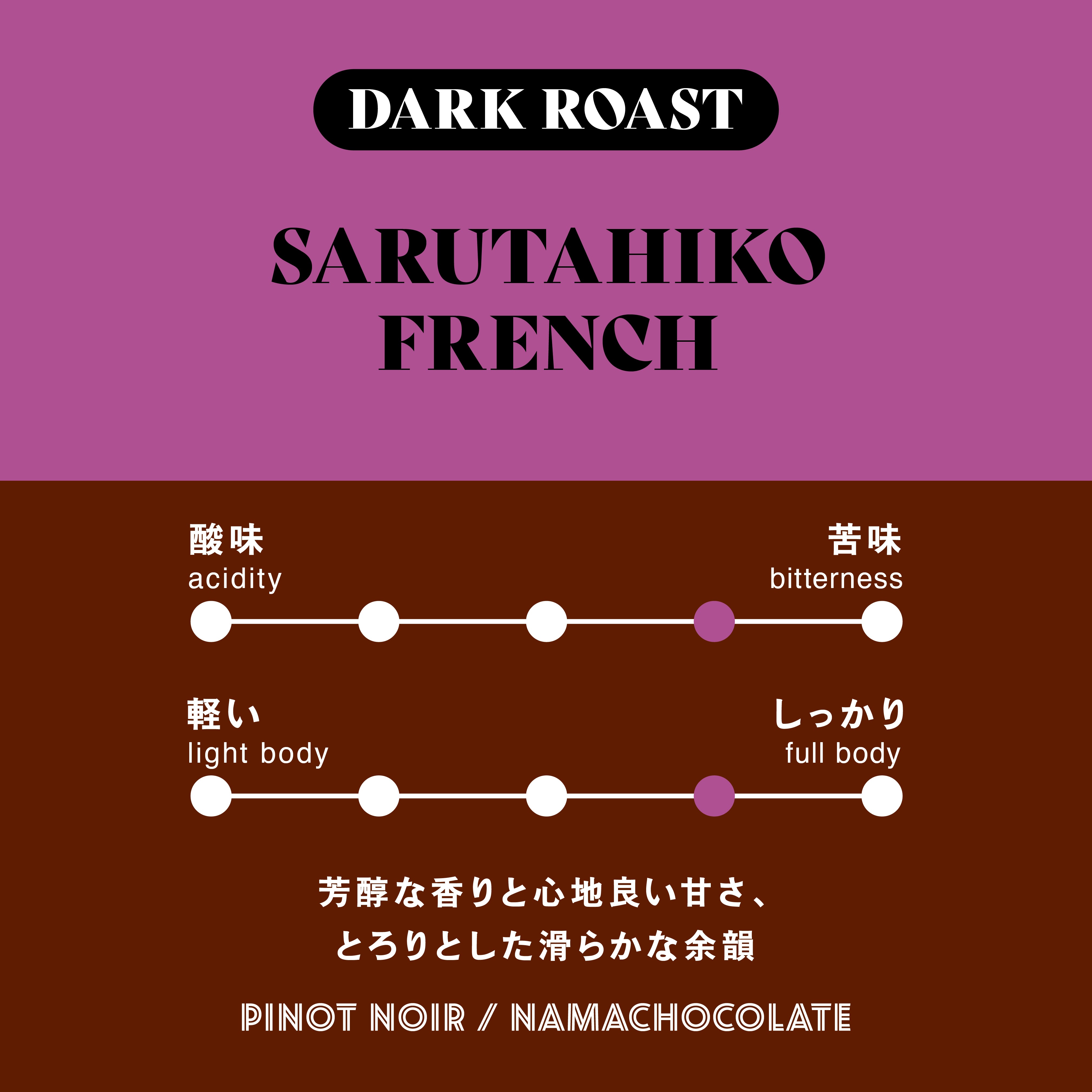 Sarutahiko French drip bag 5 pieces