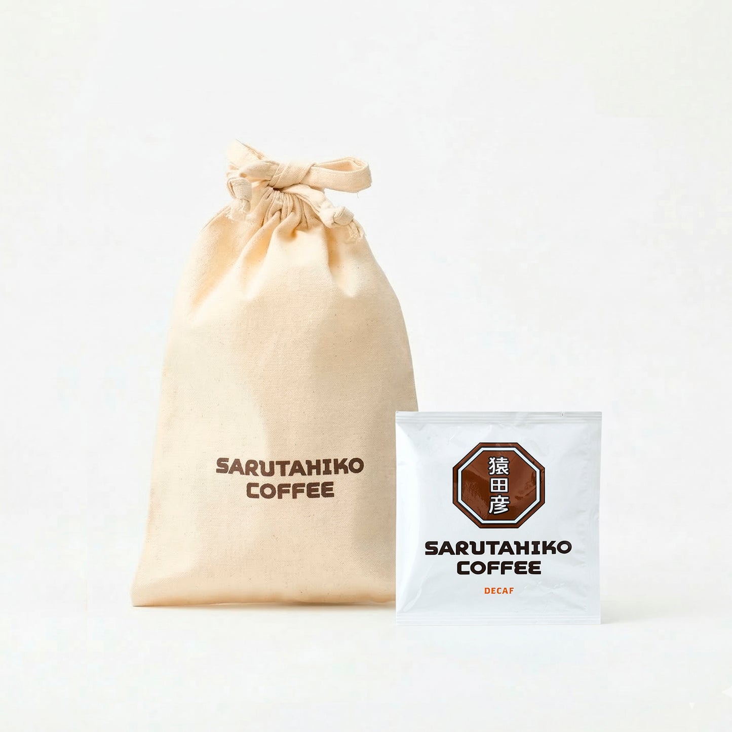 [The recipient can choose the flavor] Mini drawstring bag set