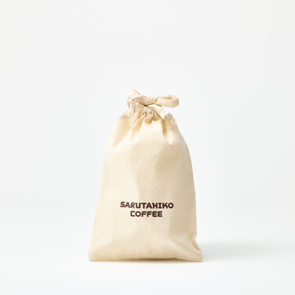 Original logo drawstring bag (S) Sarutahiko Coffee Online Shop