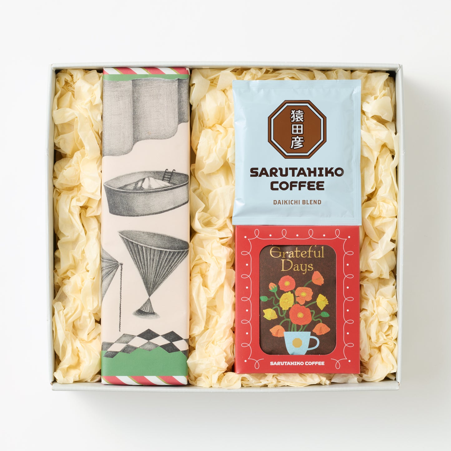 <Shipping will begin sequentially from May 14nd> Set of two seasonal drip coffee bags and castella cake [Grateful Days]