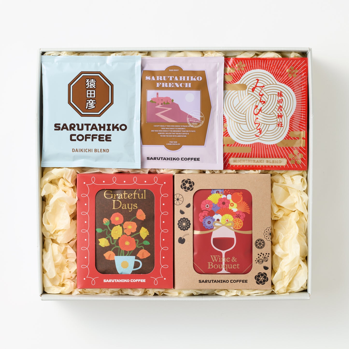 季節のドリップバッグ5種の詰め合わせ【Grateful Days】