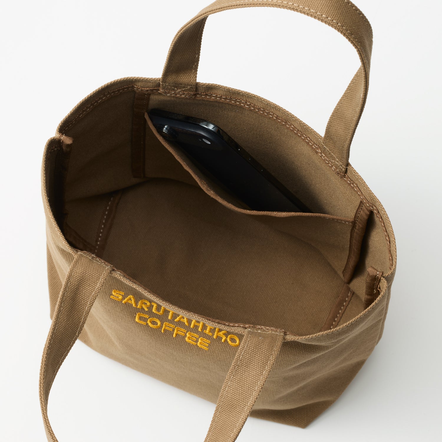 おさんぽバッグ2026 ブラウン/グレー – 猿田彦珈琲オンラインショップ