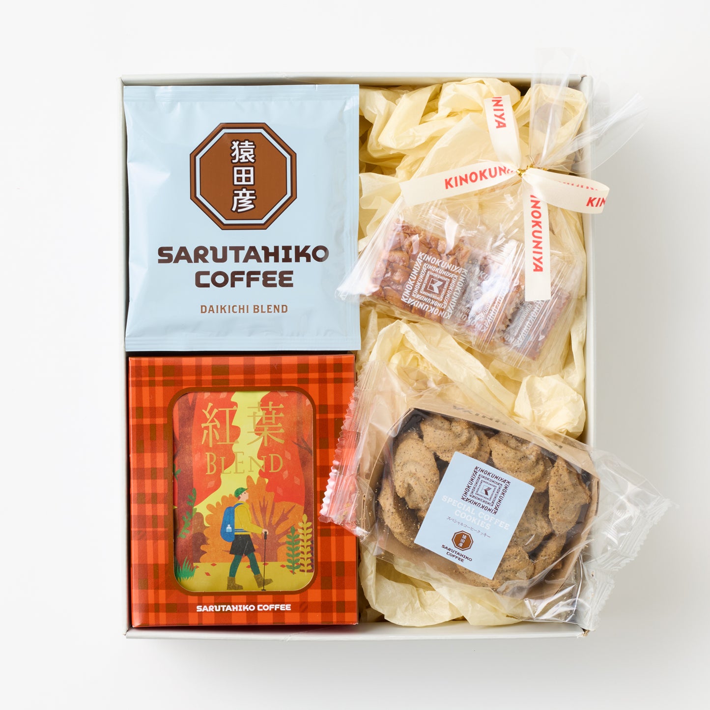 季節のドリップ2種と焼き菓子のセット【紅葉ブレンド】