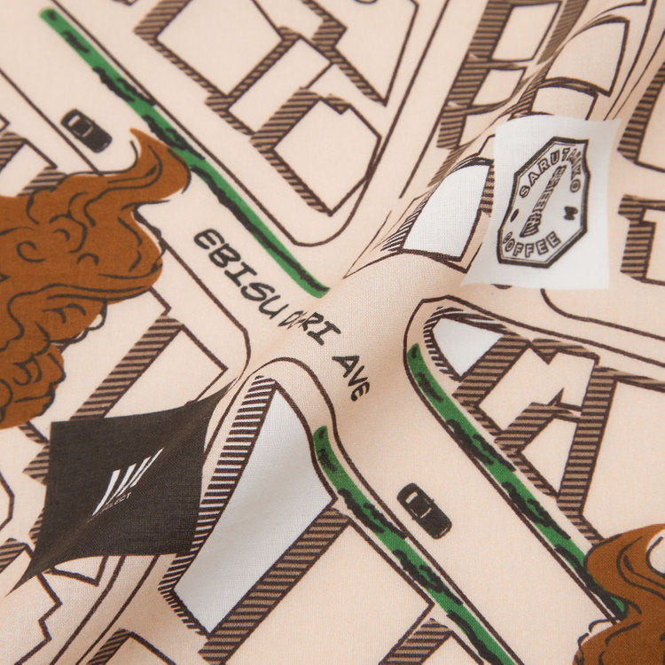 Nakagawa Masashichi Shoten x Sarutahiko Coffee Flower dish towels dyed with coffee