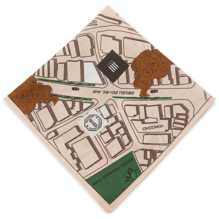 Nakagawa Masashichi Shoten x Sarutahiko Coffee Flower dish towels dyed with coffee