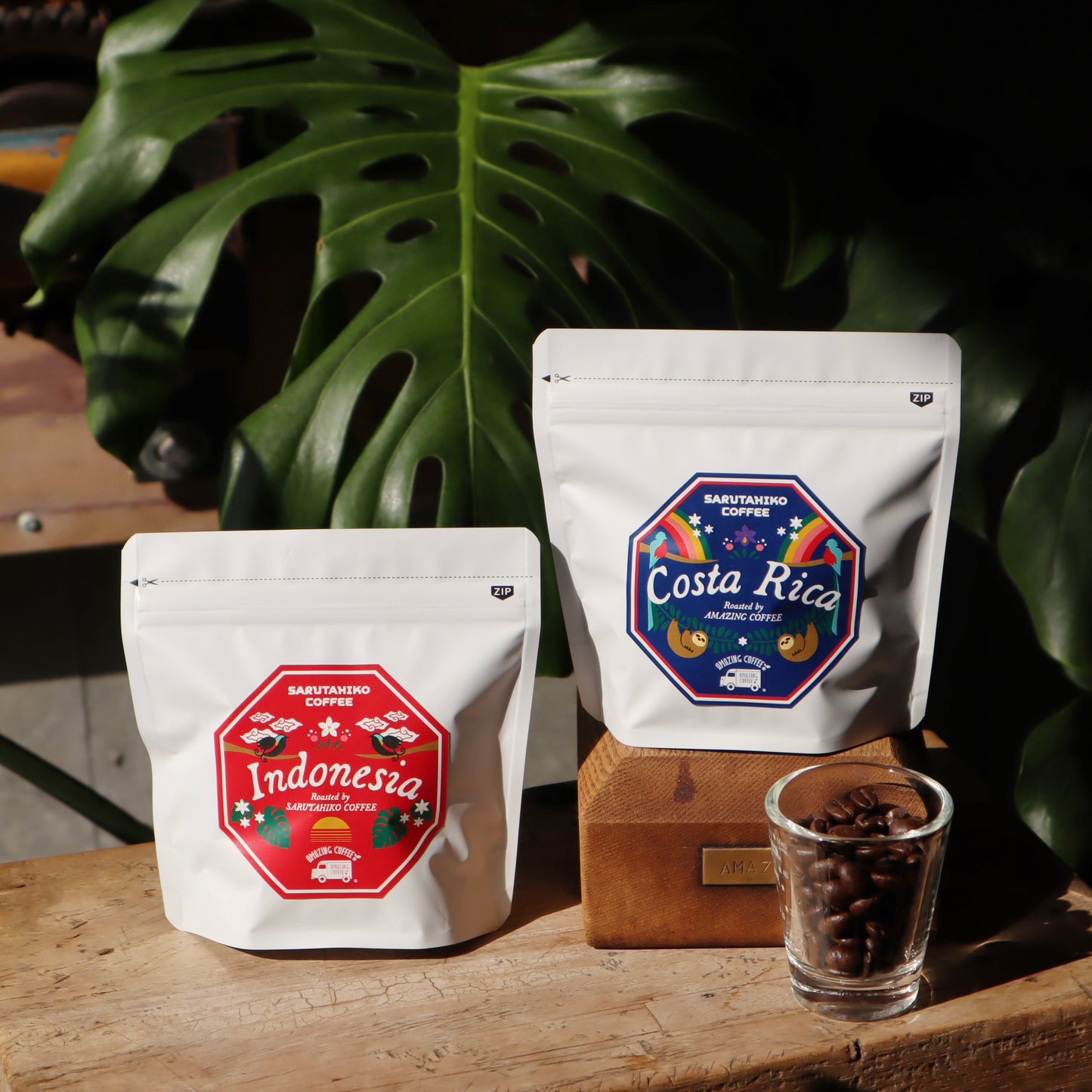 【AMAZING COFFEE × 猿田彦珈琲】＜深煎り＞インドネシア ガヨ スマトラ ナチュラル