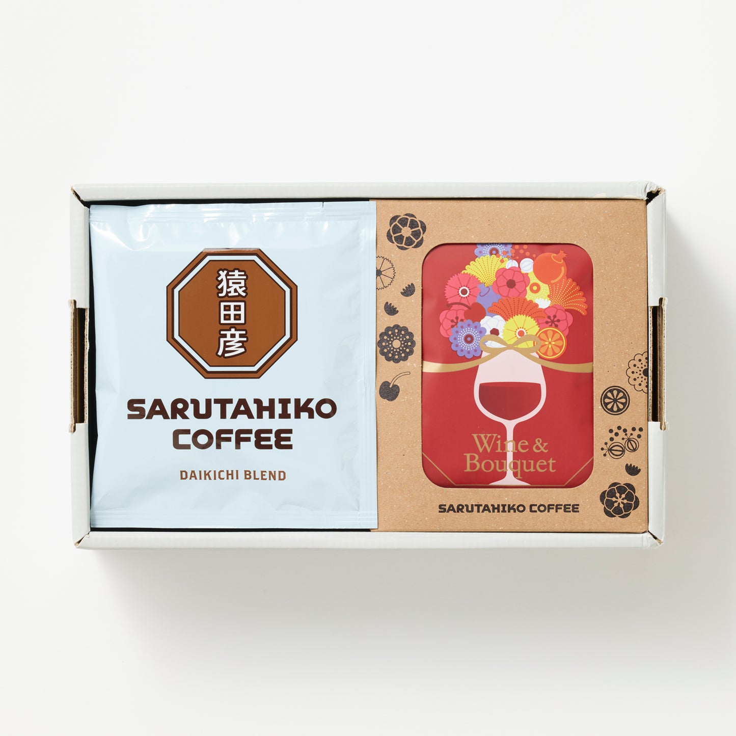 Drip bag gift that lets the recipient choose their own flavor