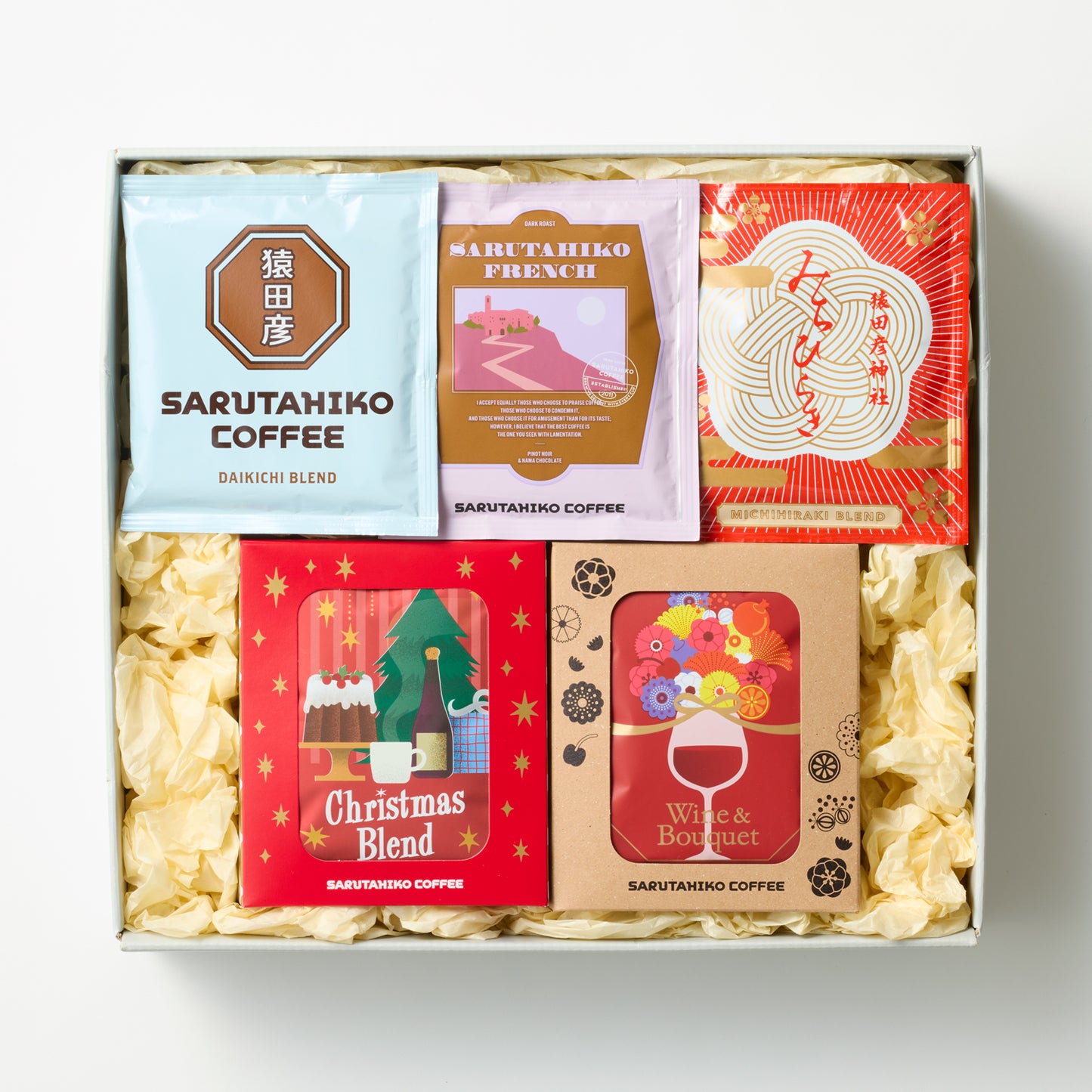 クリスマスギフト【季節のドリップバッグ5種の詰め合わせ】
