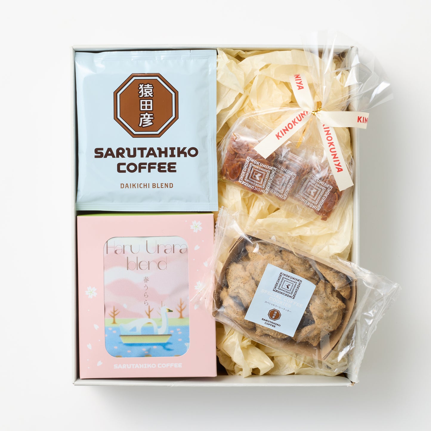 季節のドリップ2種と焼き菓子のセット【春うららブレンド】