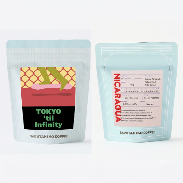 【アントニオ】ことりのあそびば　らせんタイプ 送料込み＞TOKYO 'til Infinityと浅煎りコーヒー飲み比べセット – 猿田