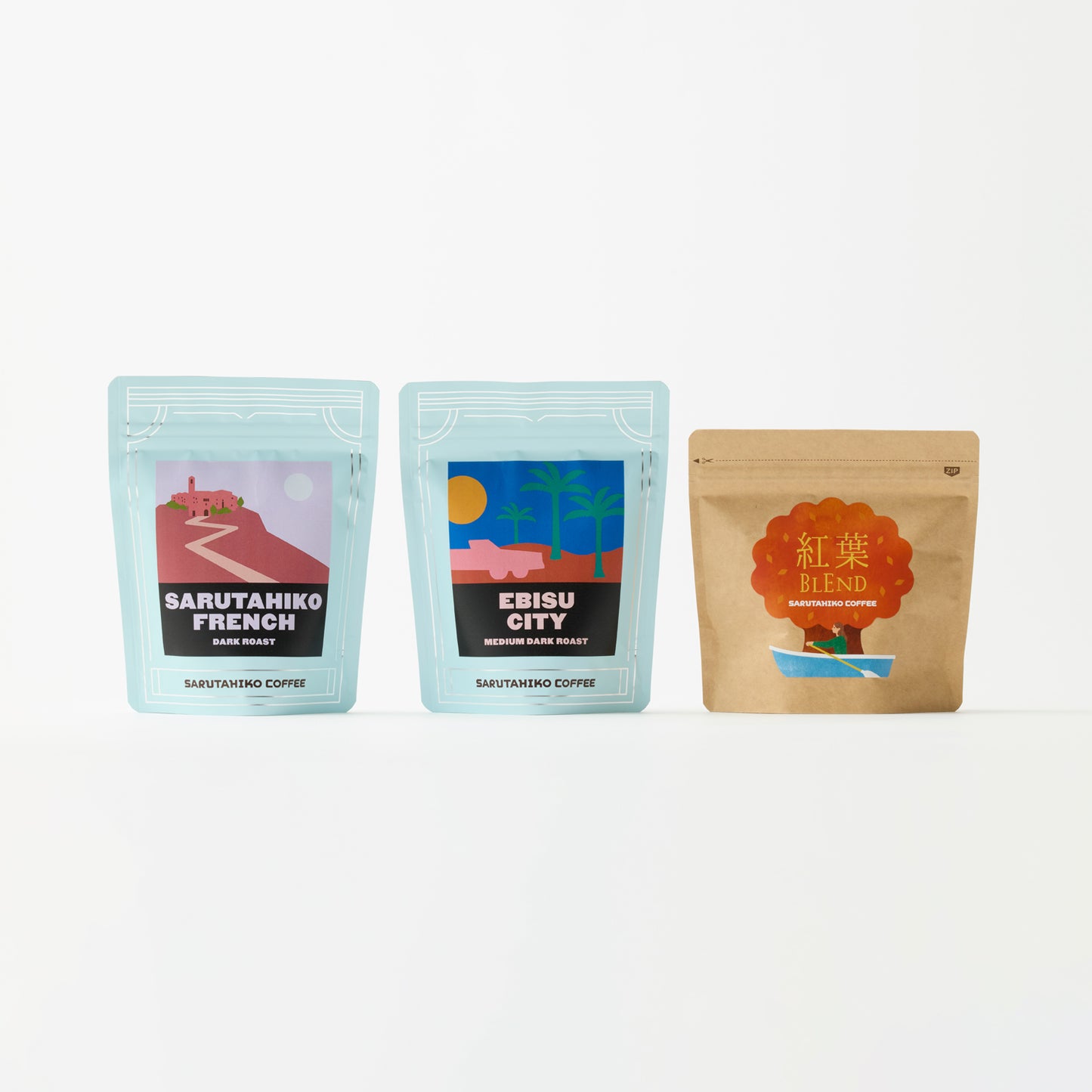 【お試し】季節の飲み比べ3種セット【紅葉ブレンド】