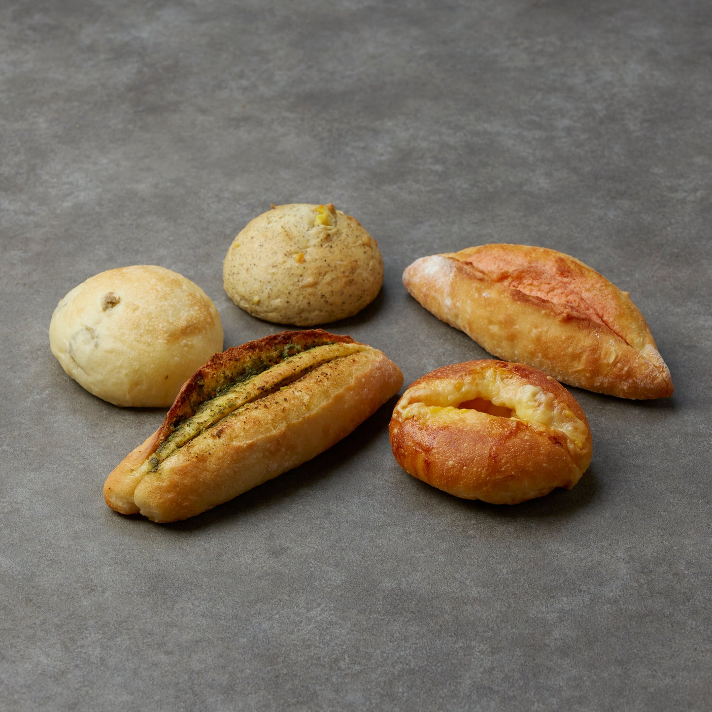 [Semi-reserved product, shipping from April 4, 2023] Trial set of 5 okinho bread