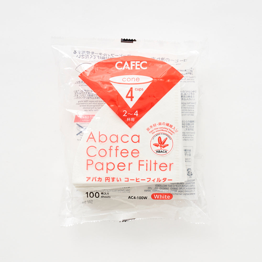 Sanyo Sangyo Abaca Conical Coffee Filter for 1/2-4 Cups