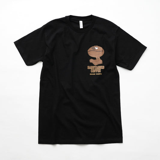 SARUTAHIKO「COFFEE DUDE」T シャツ(黒)